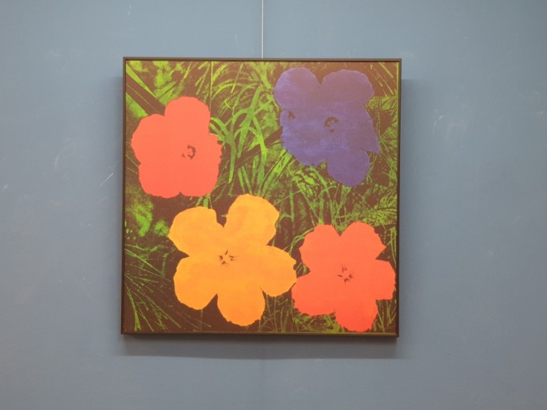 앤디 워홀 ﻿﻿﻿Andy Warhol﻿ - ﻿Flower, 1964 Red, Orange on Blue ( 일시 품절 )