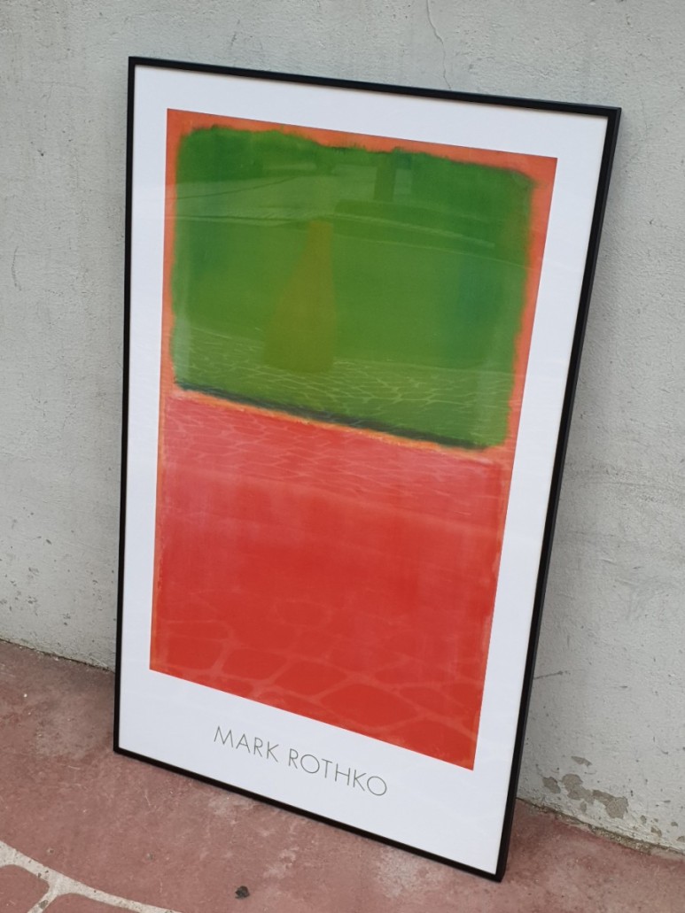 마크 로스코 Mark Rothko - ﻿ Untitled, Green, Red on Orange 1951﻿