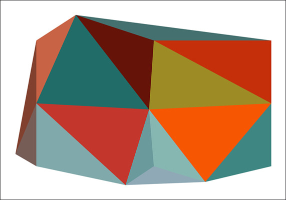 Boissiere Henri - Triangulations n2, 2013