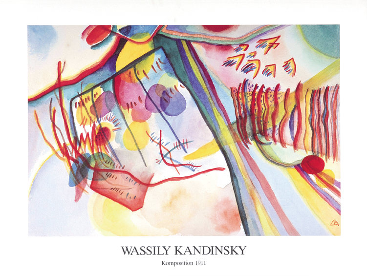 KANDINSKY WASSILY - Komposition, 1911