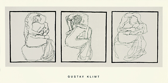 KLIMT GUSTAV - Love couples, 1903
