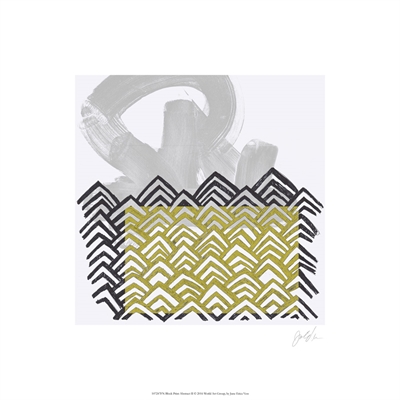 June Erica Vess - Block Print Abstract II