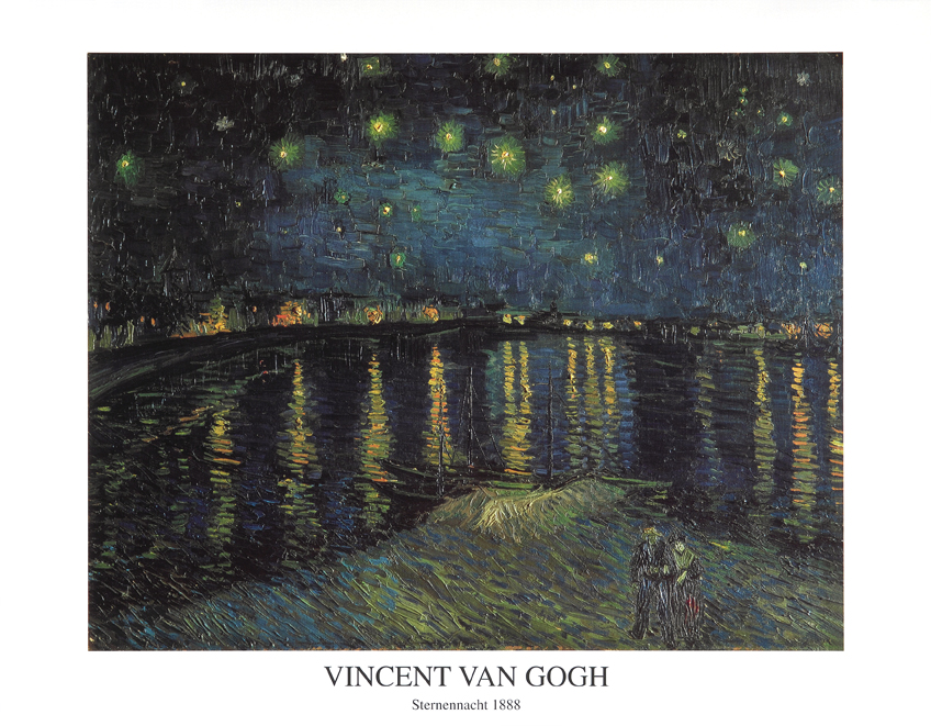VAN GOGH VINCENT - Sternennacht, 1888