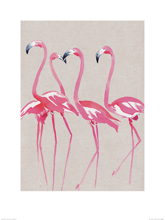 Summer Thornton - Elegant Flamingos