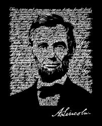 La PopArt  - Abraham Lincoin(gettysburg Address)