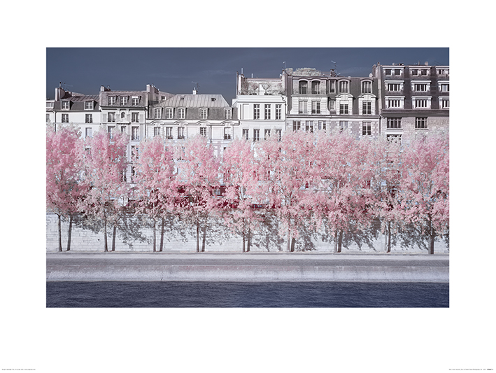 David Clapp - River Seine Infrared, Paris
