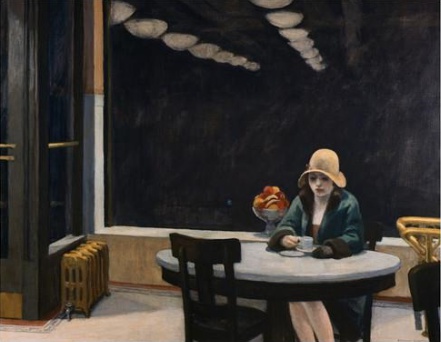Edward Hopper - Automat, 1927