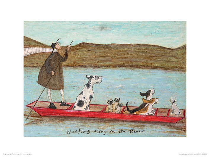 Sam Toft - Woofing along on the River