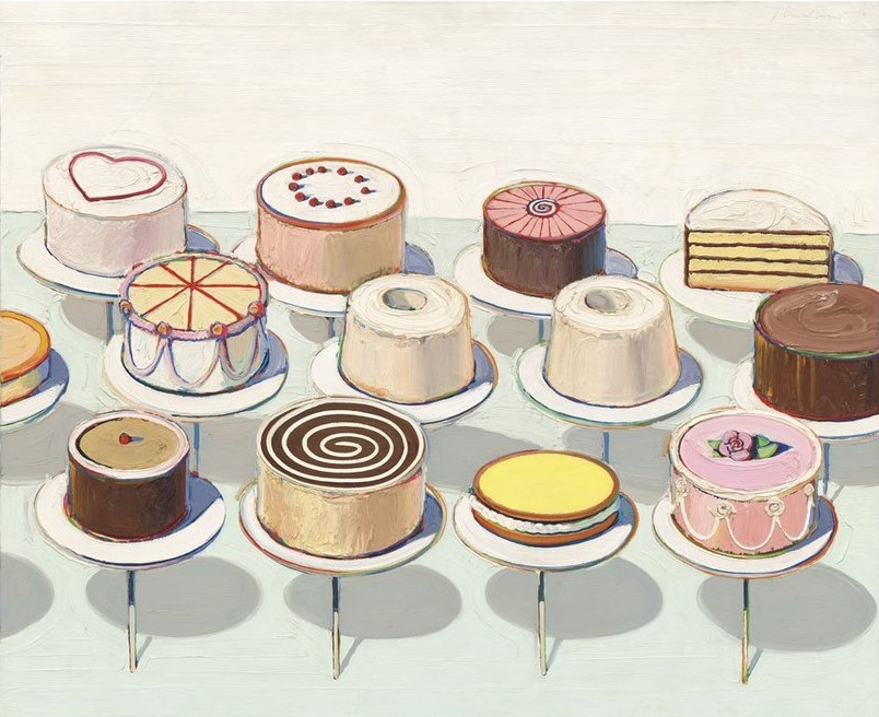 Thiebaud - Cakes,1963