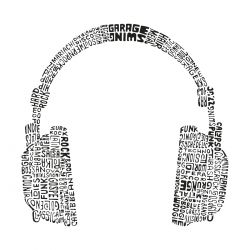 La PopArt  - Headphones (Music genres)