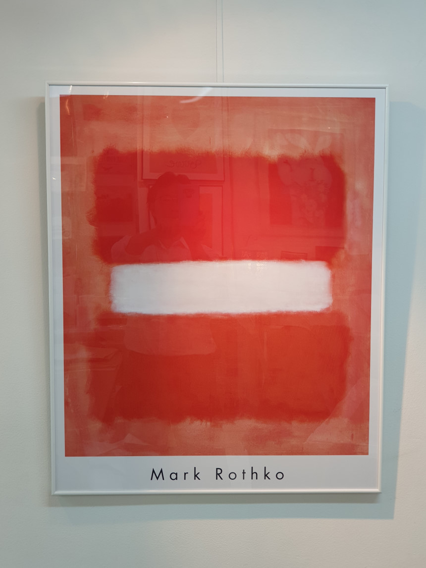마크 로스코 (Mark Rothko) - White Center, 1957