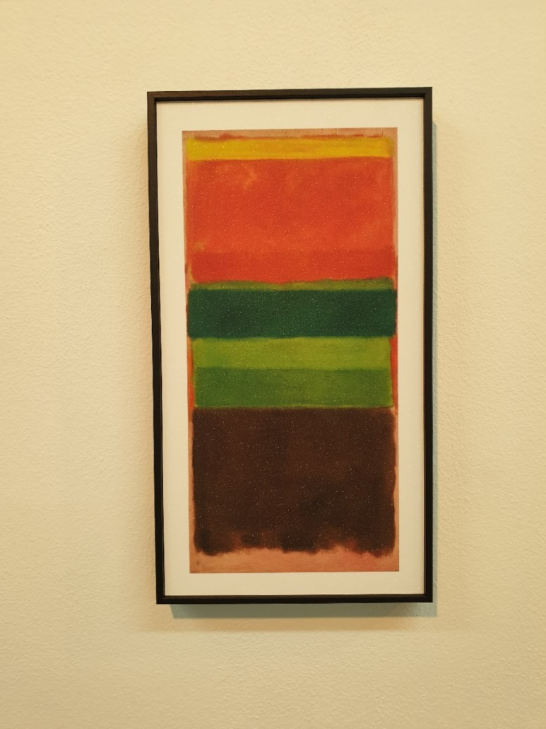 마크 로스코 Mark Rothko - Untitled 1949 ( 펄코팅 소품액자 )