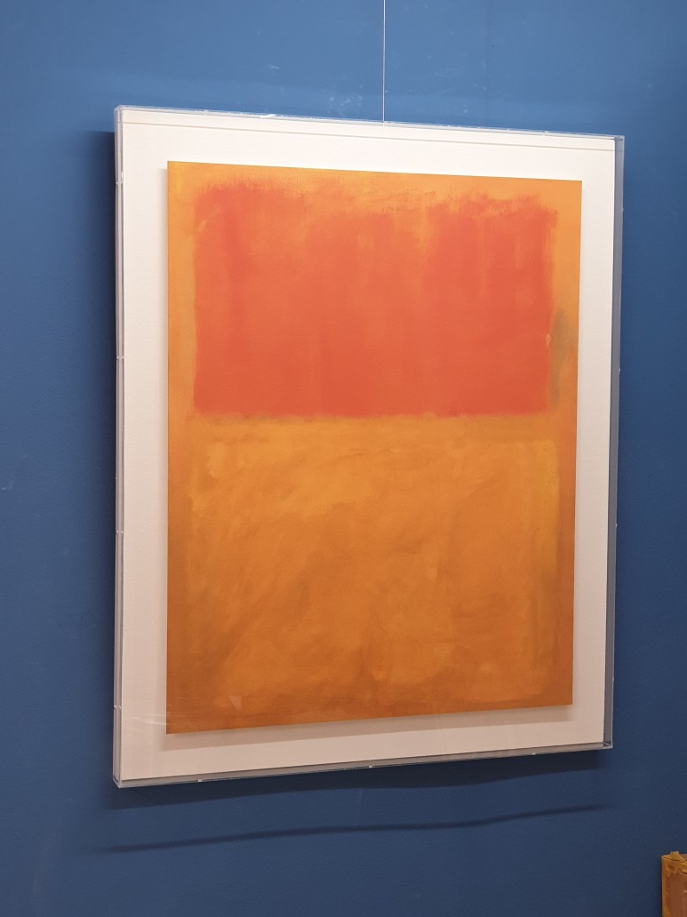 마크 로스코 - ﻿Orange and Tan.1954