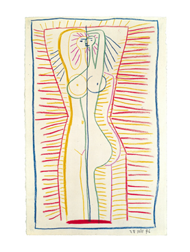 PICASSO PABLO - Woman standing, 1946